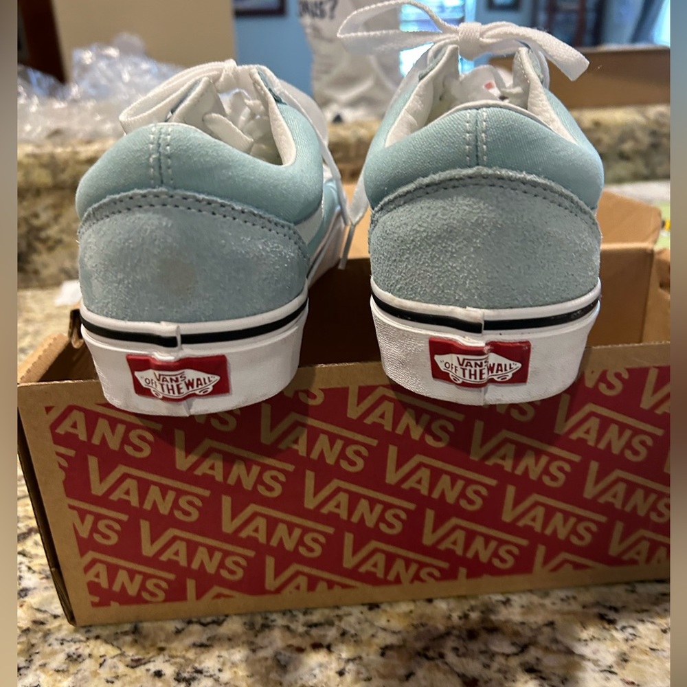 Vans Old Skool Unisex Sneakers - Blue/Green